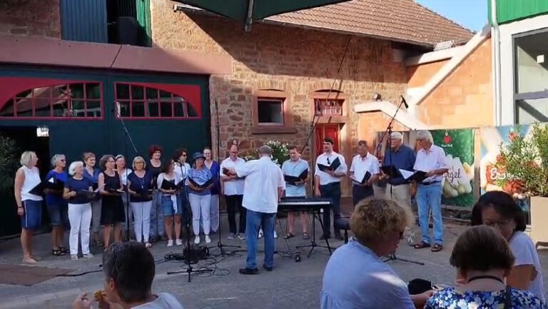 Singen des GC im Würfelhof 07.09.24